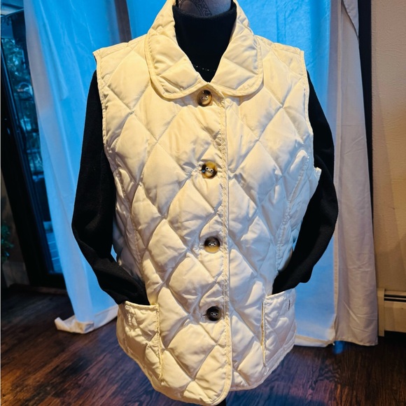 Talbots Jackets & Blazers - Talbots Barn Vest Quilted With 90% Duck Down